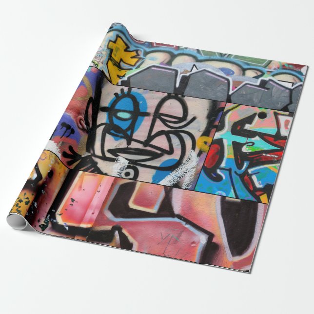 Graffitis Wrapping Paper (Unrolled)