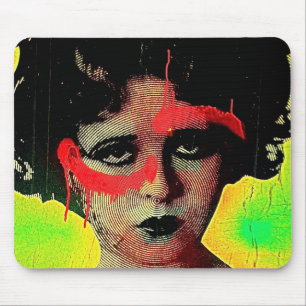 Grafitti Goddess Mouse Pad