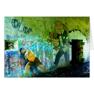 Grafitti on Peaks Island