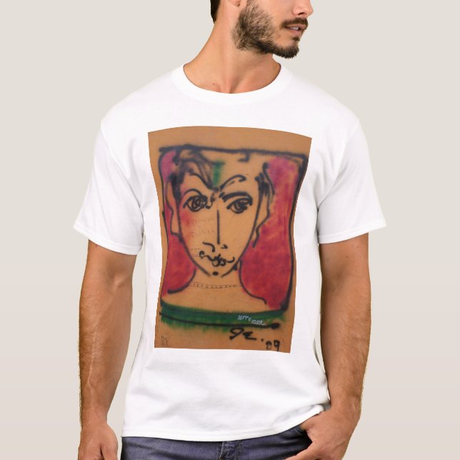 Grafitti Portrait T-Shirt (Front)