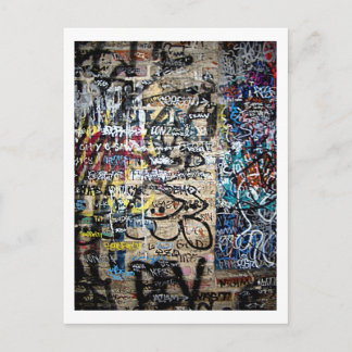Grafitti South St. Philadelphia Postcard