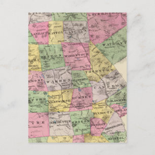 Grafton County, NH Postcard