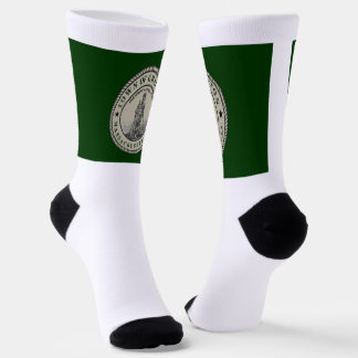 Grafton (Massachusetts) city flag Socks