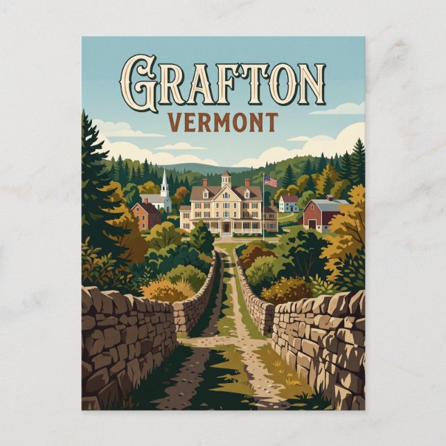Grafton USA Postcard (Front)
