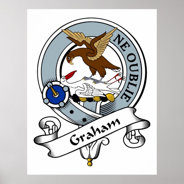 Graham Clan Badge Poster (Front)