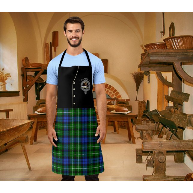Graham Clan Badge & Tartan Kilt Apron (Creator Uploaded)