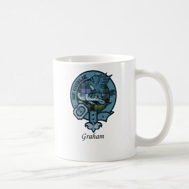 Graham Clan Crest Coffee Mug (Right)