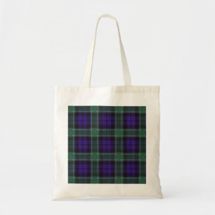 Graham clan Plaid Scottish tartan Tote Bag