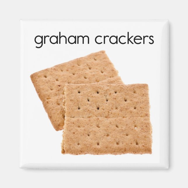 Graham Crackers Refrigerator Magnet (Front)