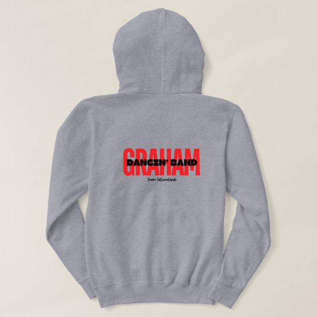 Graham Dancin' Band Back Design Hoodie (Design Back)