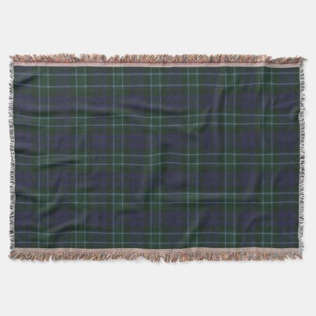 Graham Menteith Original Scottish Tartan Throw Blanket (Front)