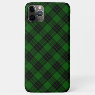 Graham tartan green black plaid iPhone 11 pro max case