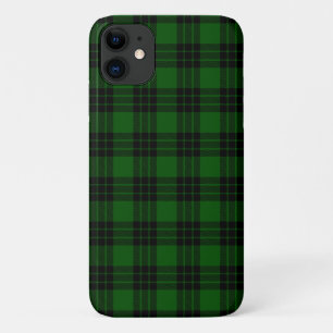 Graham tartan green black plaid iPhone 11 case