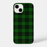 Graham tartan green black plaid