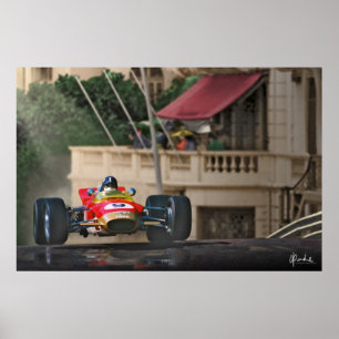 Graham's Monaco '68 Poster