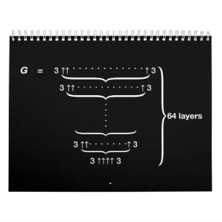 "GRAHAM'S NUMBER" CALENDAR