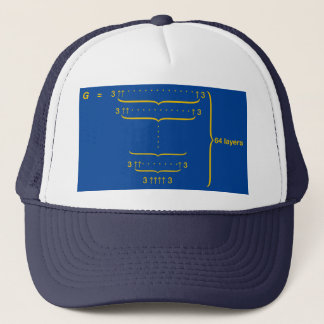 "GRAHAM'S NUMBER" TRUCKER HAT