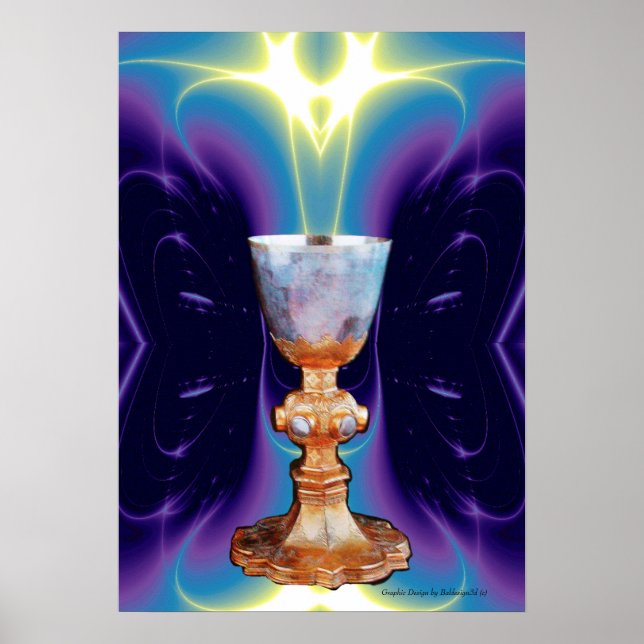 GRAIL / CHALICE OF HOLY MASS POSTER (Front)