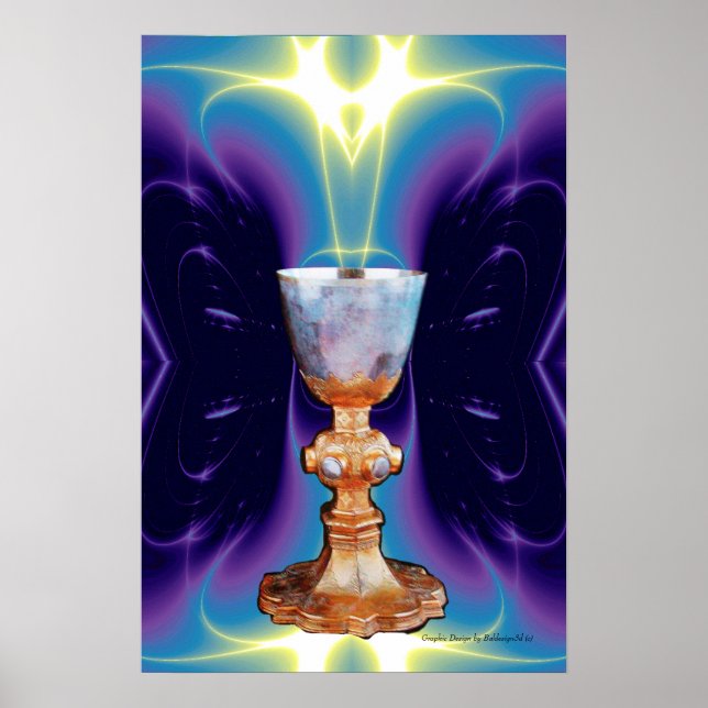 GRAIL / CHALICE OF HOLY MASS POSTER (Front)