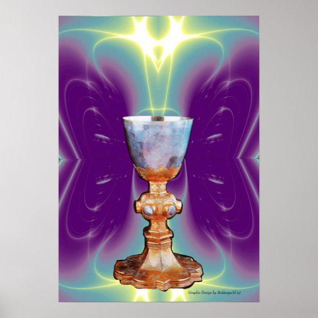 GRAIL / CHALICE OF HOLY MASS POSTER (Front)