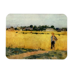 Grain Field (by Berthe Morisot) Magnet