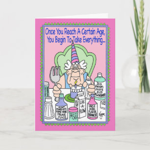 GRAIN OF SALT Birthday Card