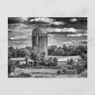 Grain Silo - Temple Hill, KY Postcard