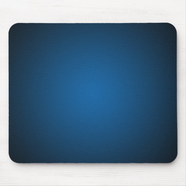 Grainy Blue-Black Vignette Mouse Pad (Front)