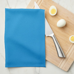 Grainy Bright Blue Background Tea Towel