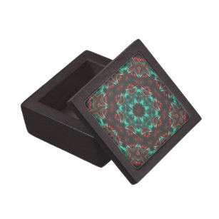 Grainy carved kaleidoscope in 'sunset mist' style  gift box