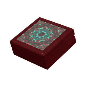 Grainy carved kaleidoscope in 'sunset mist' style  gift box