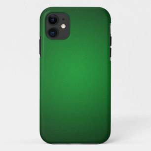 Grainy Green-Black Vignette iPhone 11 Case