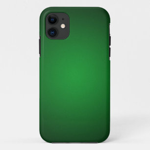 Grainy Green-Black Vignette iPhone 11 Case