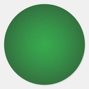 Grainy Green-Black Vignette Classic Round Sticker