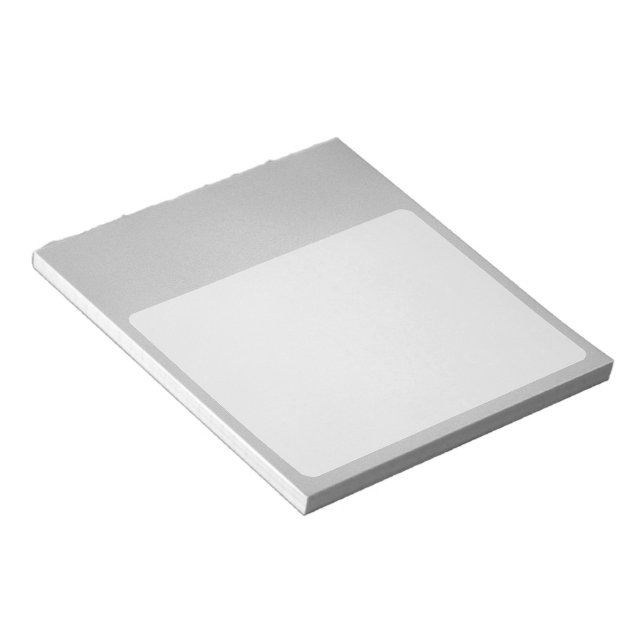 Grainy Grey Artsy Background Notepad (Angled)