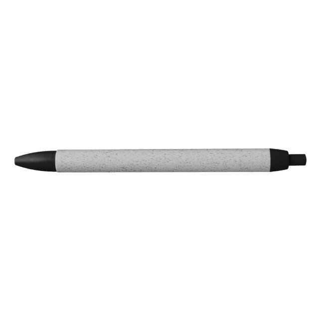 Grainy Plain Grey Colour Design  Black Ink Pen (Front)