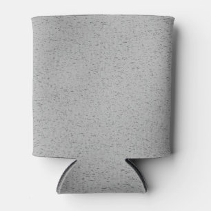 Grainy Plain Grey Colour Design Can Cooler