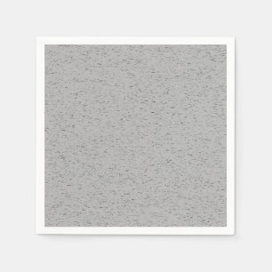 Grainy Plain Grey Colour Design Napkin