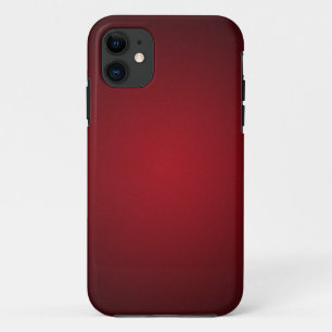 Grainy Red-Black Vignette iPhone 11 Case
