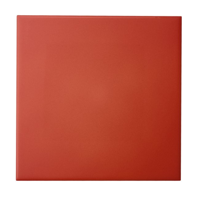Grainy Warm Red Background Ceramic Tile (Front)