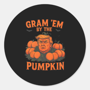 Gram em  classic round sticker