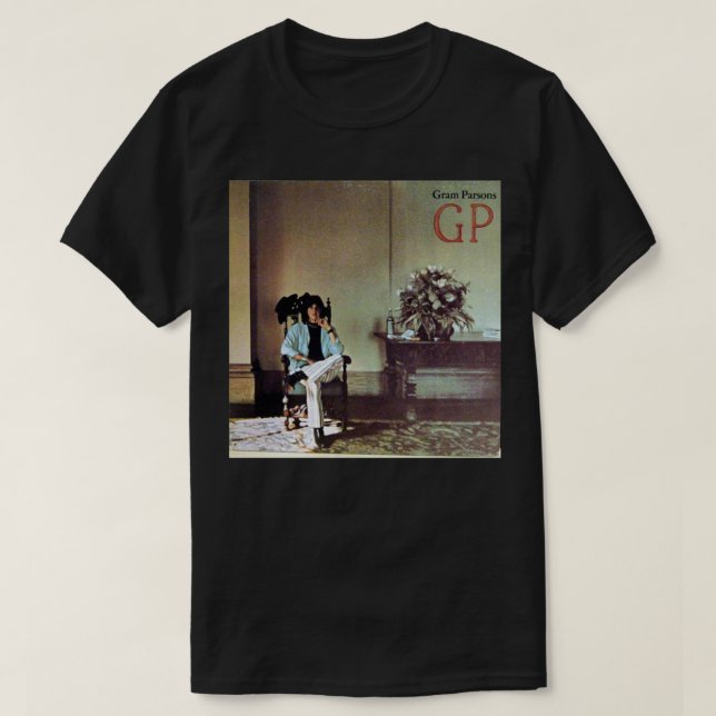 Gram Parsons, Country, Rock, GP Classic T-Shirt (Design Front)