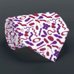 Gram Stain - Unlabeled Tie<br><div class="desc">Gram staining is a fairly important microbiology technique, as many bacteria are classified based on the results of a Gram stain! I thought that the process was a pretty interesting way to distinguish between bacteria that have thick peptidoglycan walls (Gram positive) and ones that have a thinner peptidoglycan layer (Gram...</div>