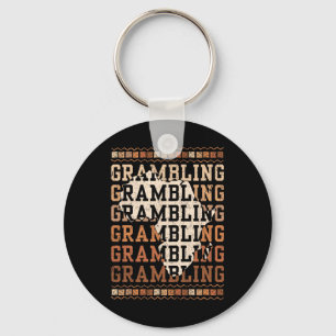 Grambling Hbcu With Africa Alumni Historical Black Key Ring