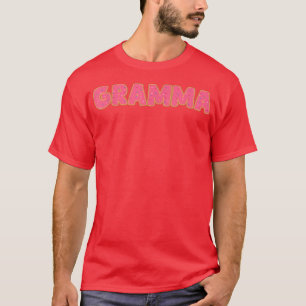 Gramma Doughnut Grandmother Doughnut Lover Party T-Shirt