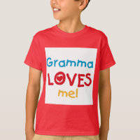 Gramma Loves Me T-shirts and Gifts