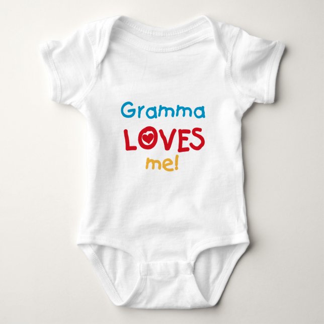Gramma Loves Me T-shirts and Gifts (Front)