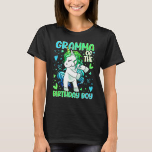 Gramma of the Birthday Party Princess Dabbing Unic T-Shirt