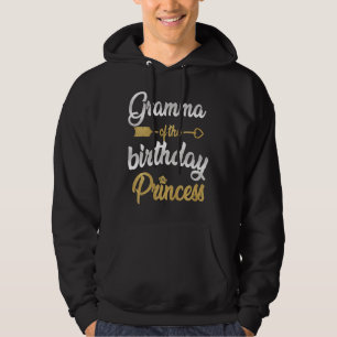 Gramma Of The Birthday Princess Girl Party Family Hoodie