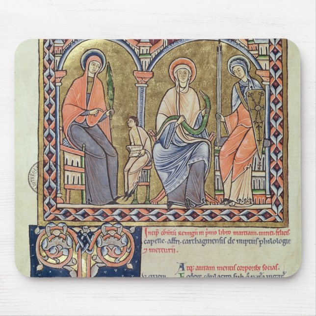 Grammar, Dialect and Rhetoric from 'Satyricon' Mouse Pad (Front)